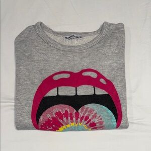 Franklin + Daysi (Sense of Indepence Boutique) Light Gray Casual Sweatshirt